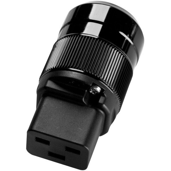 Main product image for Wattgate 320i HC Black IEC Connector High Current 110-444